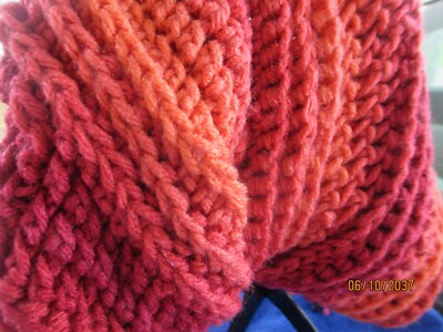 African Jamaica Style Fancy Turban/Tribal Hat BURNT ORANGE& LITE ORANGE Adult Sz