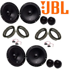 Kit 8 casse altoparlanti per Volkswagen GOLF IV JBL con adattatori e supporti