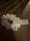 Spoiled Child Scrunchie White Satin Hair Accessory New With Tags — photo 6