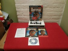 Anti-virus Deluxe Computer Software Floppy Disc Vintage 1998 Dr. Solomon's Vtg