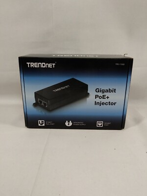  TRENDnet Gigabit PoE+ Power Over Ethernet Plus Injector TPE-115GI