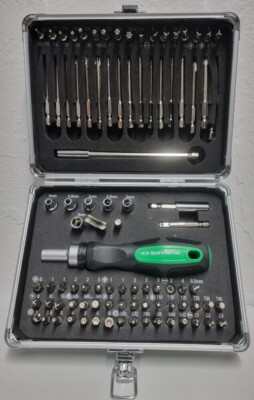 Bavaria / KWB Power-Bit-Box 92-teilig - Alukoffer - Neu - Schrauberbit