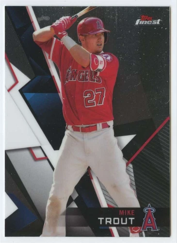 2018 Finest #50 Mike Trout Angels 