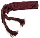 CIVIL WAR OFFICER MAROON SILK UNIFORM SASH- INFANTRY