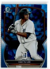 2023 Bowman Draft Sapphire Hao Yu Lee #BDC-24 RC Detroit Tigers