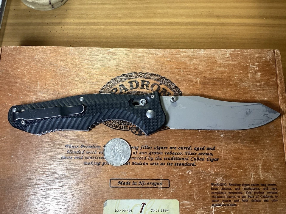 Cuchillo plegable Benchmade 810 Osborne Contego Foto 3 de 4