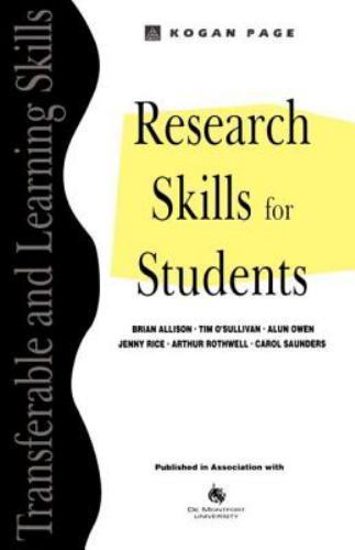 Research Skills for Students by Alun Owen, Tim O'Sullivan, Brian ...