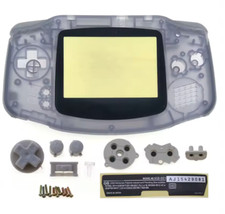 JCD Plastic Housing Shell Case Cover For GBA Console Shell W/ Button Kit