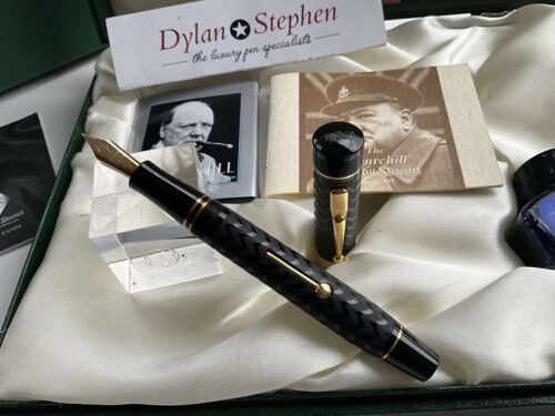 Stylo plume Conway Stewart Winston Churchill WES édition limitée NEUF - Photo 1 sur 9