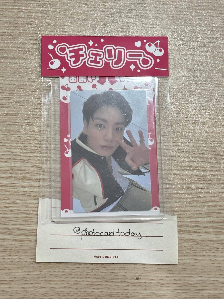 BTS JUNGKOOK GOLDEN LIVE ON STAGE WEVERSE SPECIAL PHOTOCARD