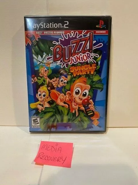 Buzz Junior Jungle Party Sony PlayStation 2 2007 711719760221