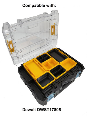 Dewalt TSTAK Organizer Compatible Tool Case Toughcase Bit Holder