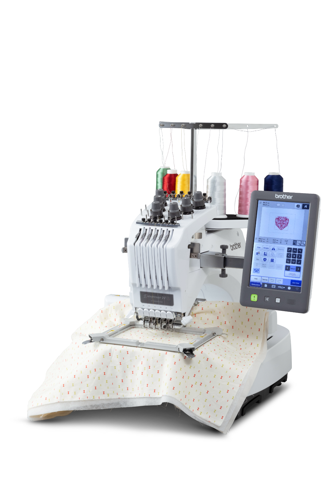 Brother PR680W 6 Multi Needle Embroidery Machine eBay