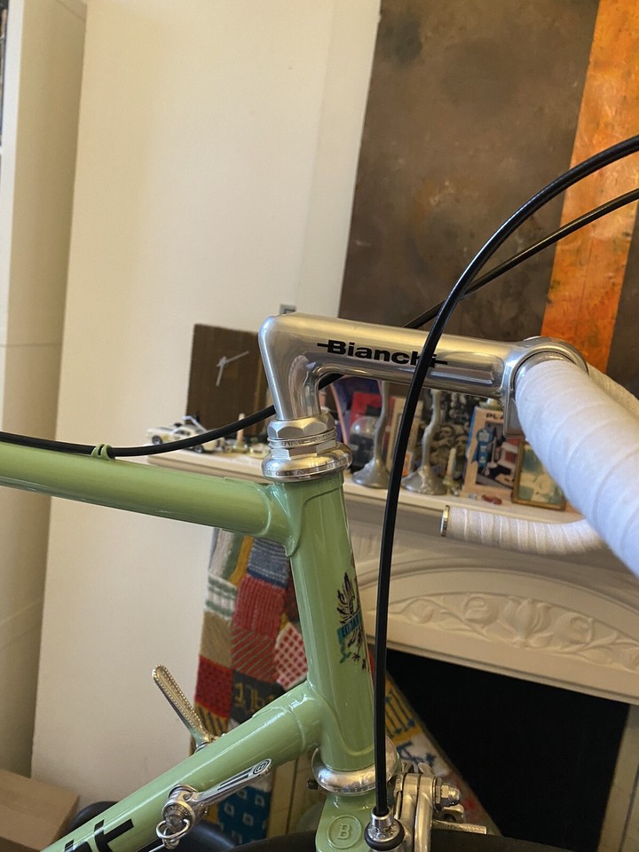 Stunning Bianchi Gimondi era Pantographed Super Record beautiful