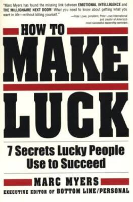#ad How To Make Luck: Seven Secrets Lucky People Use To Succeed Paperback GOOD $3.94