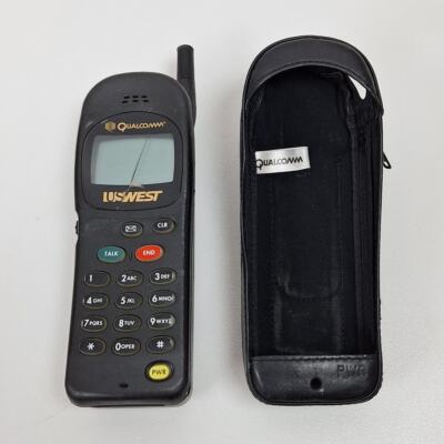 Qualcomm QCP-2700 Vintage Black Cell Phone (US West)