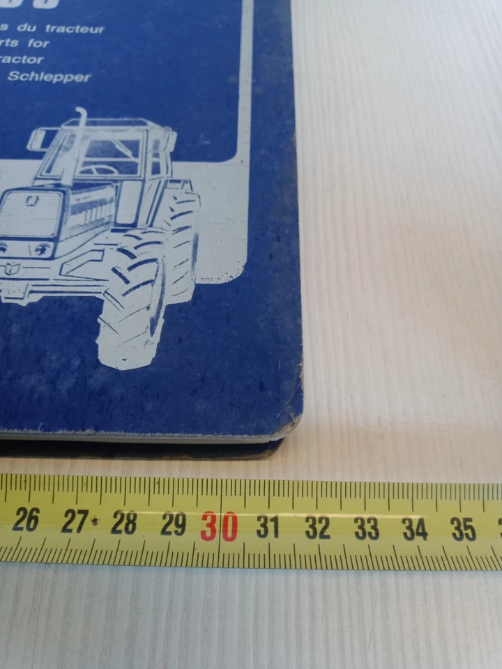 manuale catalogo ricambi originale trattore 1982 Lamborghini R 1556 multilingua - Immagine 2 di 4