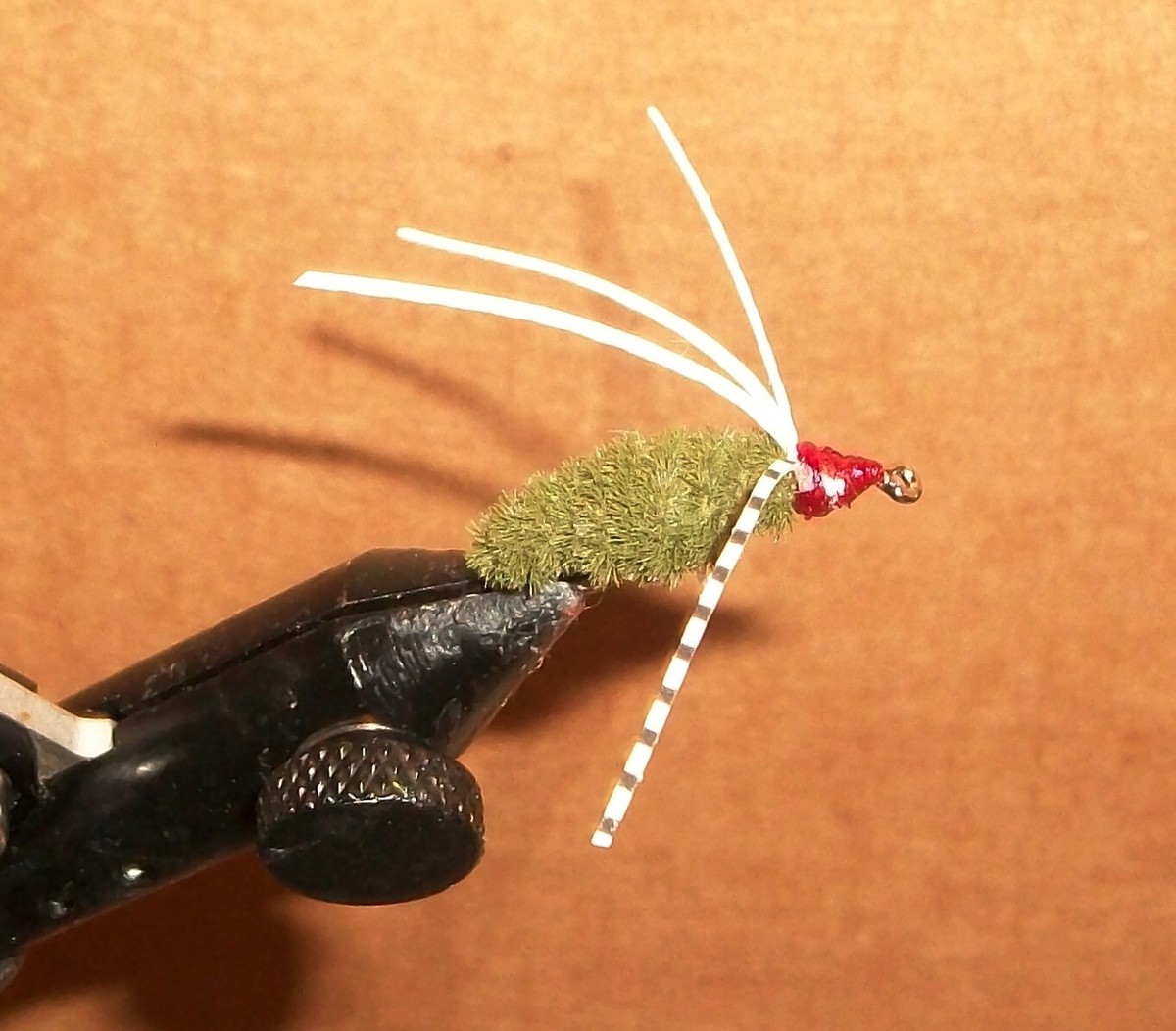Mike Verduin Bully Bluegill Spiders weighted #10 Hook Olive