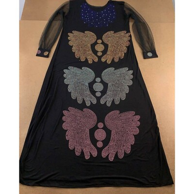 long sleeved geometric rhinestone dress Sparkly Rhinestone Long Sleeved Mesh Dress Luxury Dinner Birthday Celebrate Prom Elegant Sexy Women