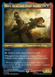 Mary Read and Anne Bonny - Foil Etched - Universes Beyond: Assassin's Creed