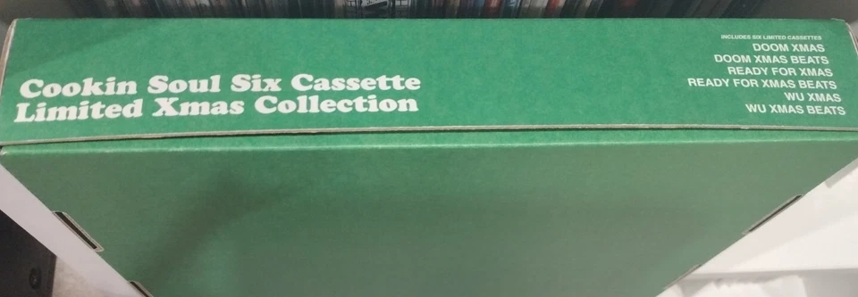 IN HAND - COOKIN SOUL XMAS Box Set (6x Cassette + Pin Set) MF DOOM WU TANG CLAN - Image 3 of 4