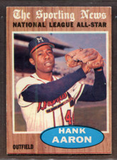 1962 Topps Set-Break #394 Hank Aaron AS EX-EXMINT *JAYSACE*