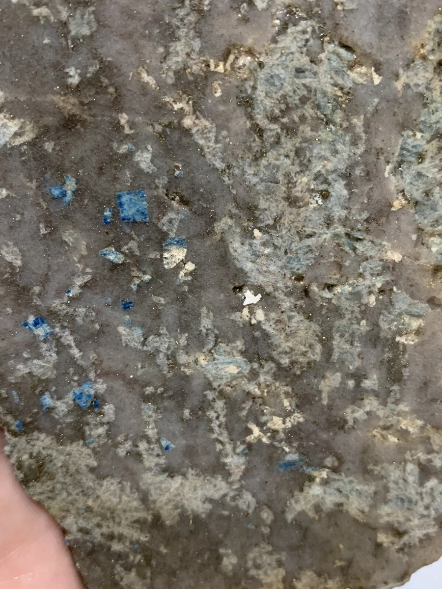 Lazulite Slab 4.4 Ounces Cab Agate Jasper Lapis Cry Graves