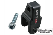 Höherlegungssatz Stage6 CNC +40mm Minarelli / Peugeot / Kymco Schwarz