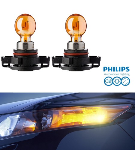 Philips PSY24W SV 12180 24W Two Bulbs Front Turn Signal Light Replacement Stock