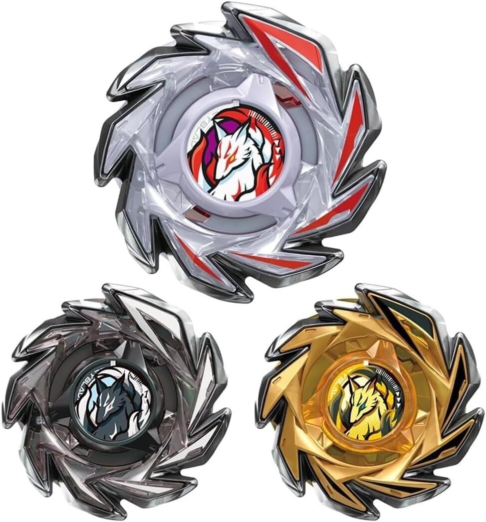 Beyblade X CX-06 Random Booster Fox Brush Complete Set of 3