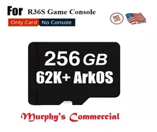 256GB TF Card Upgrade For R36S with Arkos 2.0 + 62K - CARD ONLY!!!!