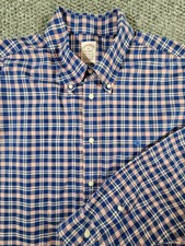 Brooks Brothers Mens Madison Fit Plaid Shirt All Cotton The Original Polo Shirt
