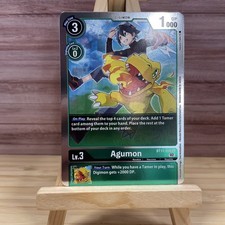 Agumon - BT11-046 U - Digimon CCG Card - Dimensional Phase HOLO