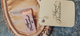 AGENT PROVOCATEUR RARE PEACH SILK EYEMASK ONE SIZE BNWT