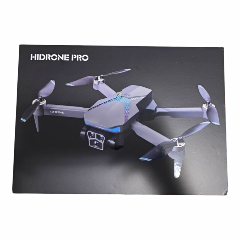 HiDRONE PRO NO.LF620 Foldable Electric Quadcopter Drone w/ Remote, Black/Gray
