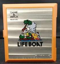 Nintendo Game & Watch Life Boat TC-58 LCD Handheld Electronic Game Japan 1983