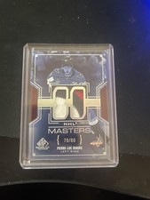 2025-26 SP Game Used Pierre-Luc Dubois NHL Masters GU Jersey # Patch /80