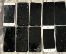 iPhone 6 (quantity=9)  & iPhone 6S - (quantity=1) ***For Parts***