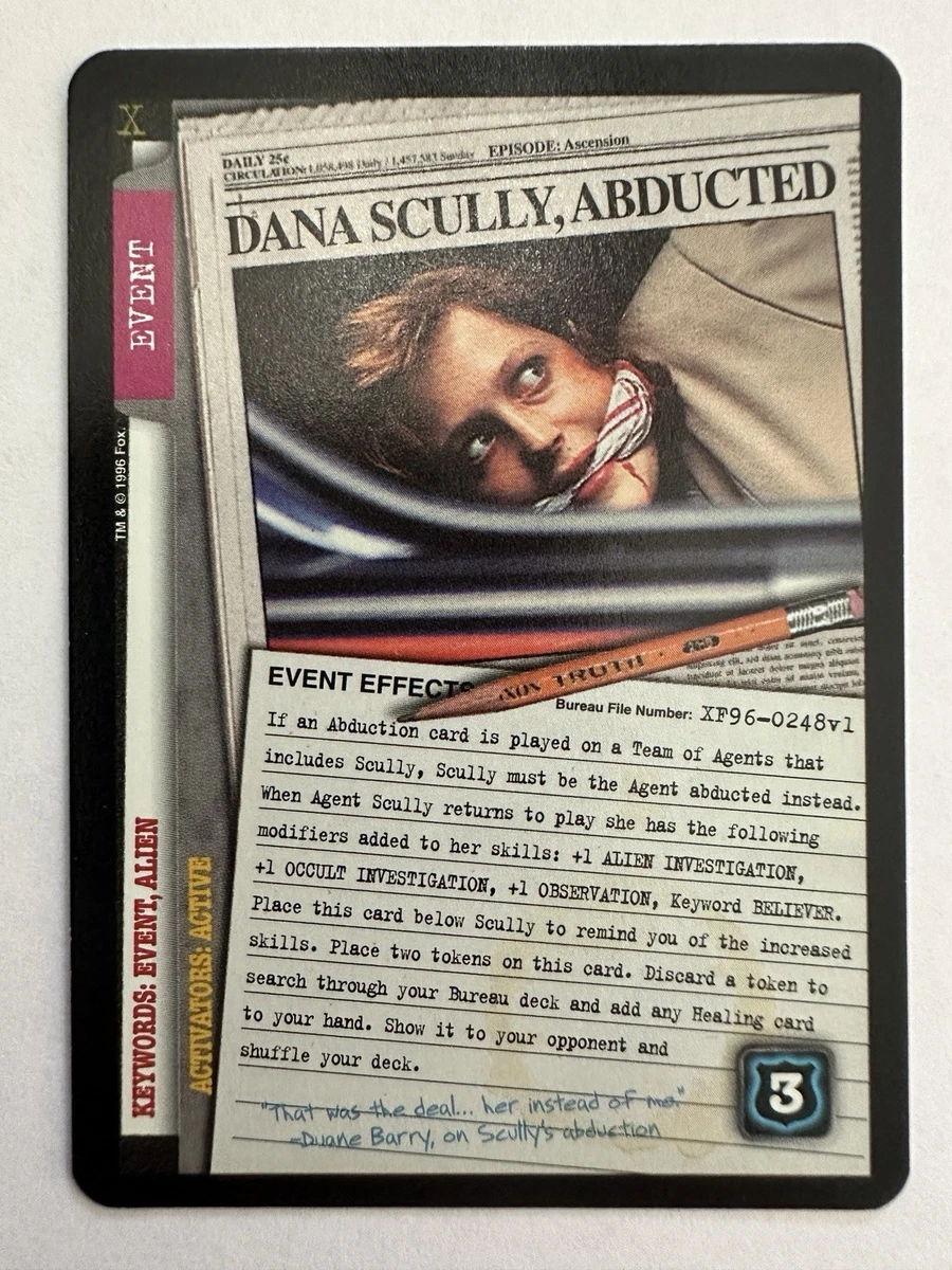 The X-Files CCG Trading Card Games for sale | eBay