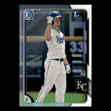 Cody Jones #134 2015 Bowman Chrome Draft Refractor Kansas City Royals Baseball