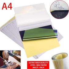 Tattoo Transfer Paper Stencil Carbon Thermal Tracing Hectograph Supplies Sheets