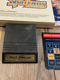 Intellivision Voice Synthesis Cartridges Bomb Squad B-17 Bomber Space Spartans