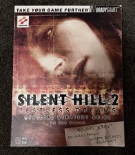 PS2 XBOX Silent Hill 2 RESTLESS DREAMS Konami Strategy Guide GREAT CONDITION