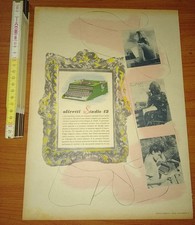 Pubblicità, Olivetti Studio 42 , 1940