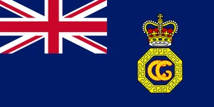 Coastguard UK Flag Self Adhesive Vinyl Sticker