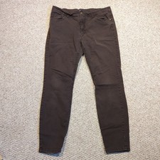 Toad  Co Pants Earthworks 5 Pocket Skinny Pants Womens 10 Brown Casual Stretch
