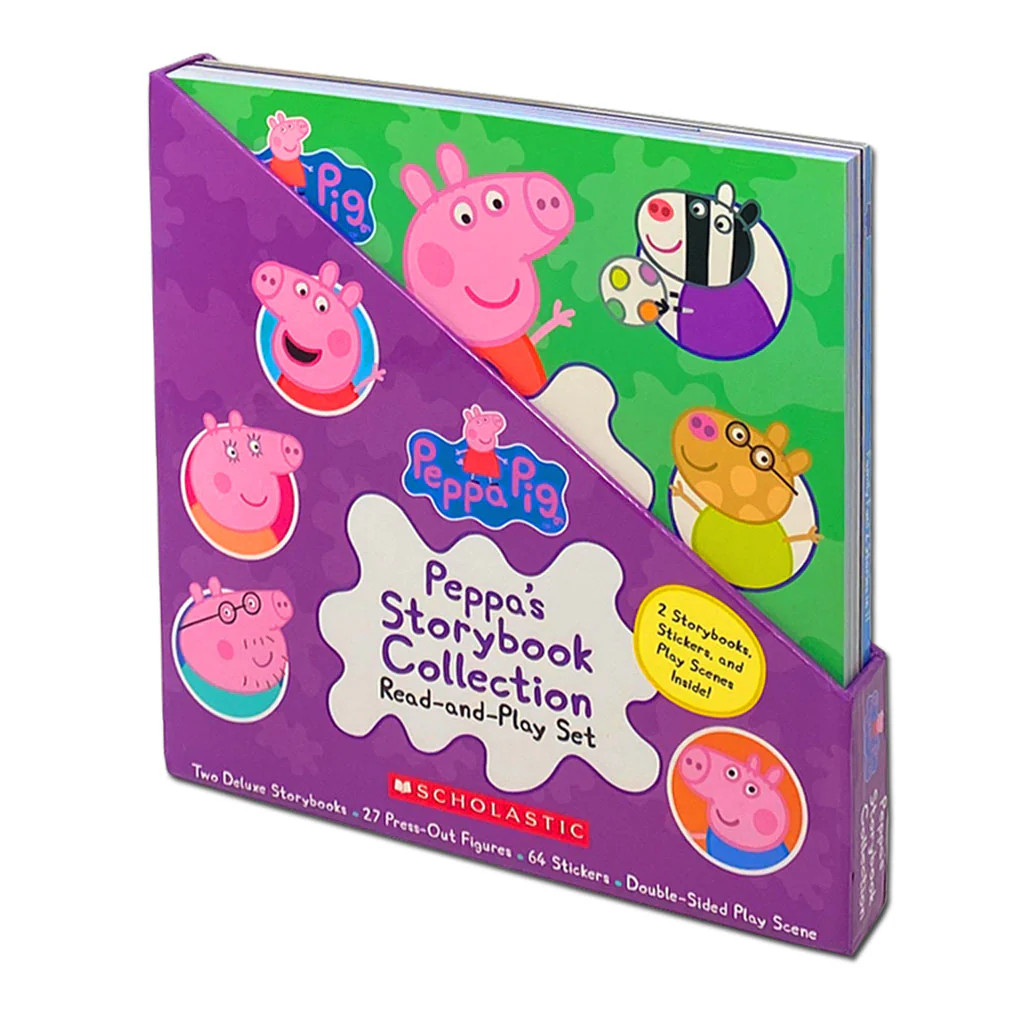 Peppas Storybook Collection Read And Play Set Includes 2 Storybooks, | Ladybird