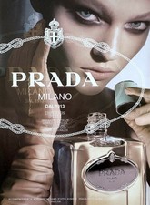 2008 PRADA Milano Profumo Sasha Pivovarova Foto Originale STAMPA ANNUNCIO