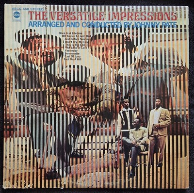 The Impressions - The Versatile Impressions - 1969 - STEREO - Vinyl - LP - ABC R