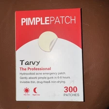 Pimple Patch By Tarvy The Professional 
